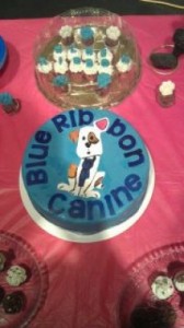 Blue Ribbon cake by Jaime Borenstein